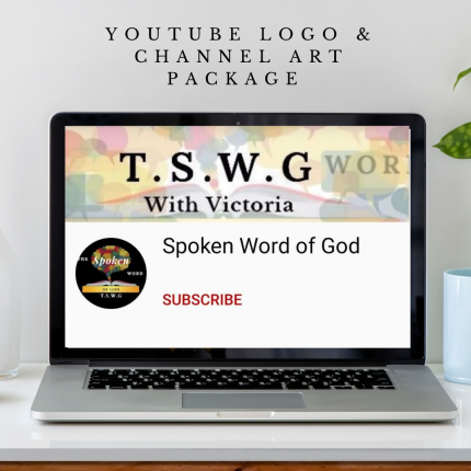 Logo and Channel art Youtuber Package